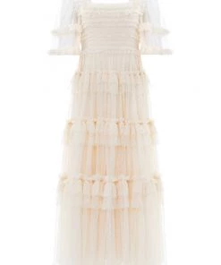 Needle & Thread Holding LTD Womenswear Peaches Smocked Ankle Gown
