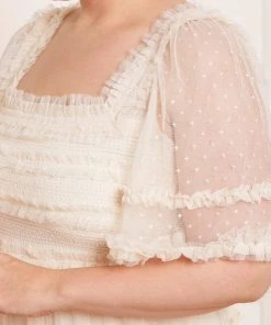 Needle & Thread Holding LTD Womenswear Peaches Smocked Ankle Gown