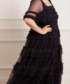 Needle & Thread Holding LTD Peaches Smocked Ankle Gown 12 Needle & Thread Holding LTD Peaches Smocked Ankle Gown