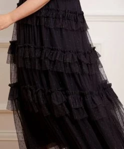 Needle & Thread Holding LTD Peaches Smocked Ankle Gown 13 Needle & Thread Holding LTD Peaches Smocked Ankle Gown