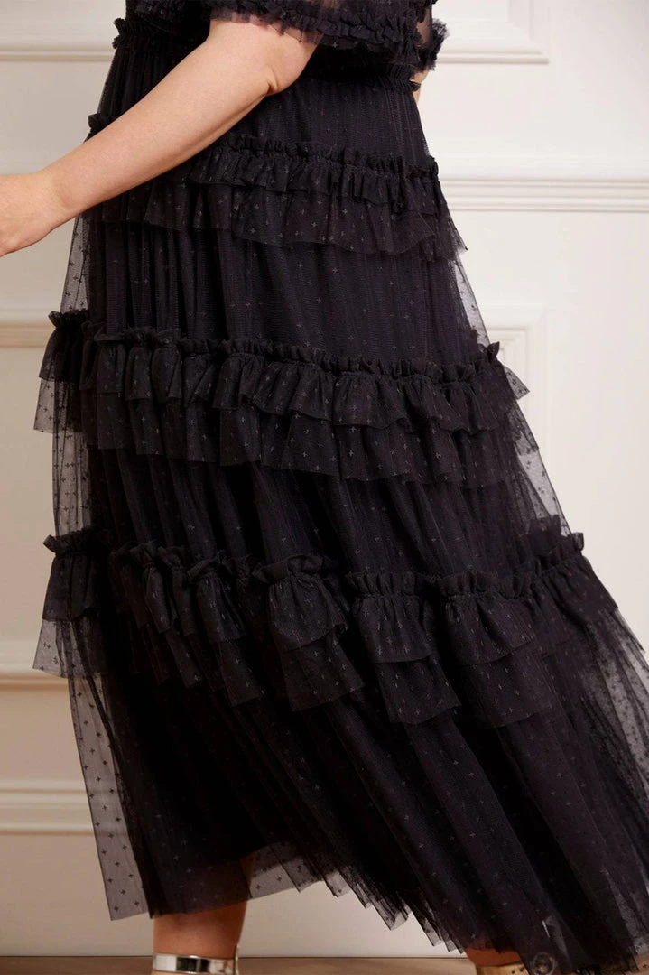 Needle & Thread Holding LTD Peaches Smocked Ankle Gown 6 Needle & Thread Holding LTD Peaches Smocked Ankle Gown