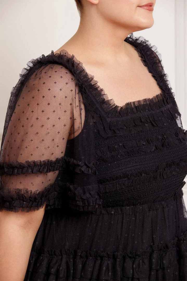 Needle & Thread Holding LTD Peaches Smocked Ankle Gown 7 Needle & Thread Holding LTD Peaches Smocked Ankle Gown