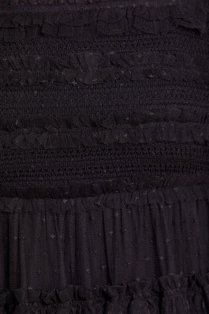 Needle & Thread Holding LTD Peaches Smocked Ankle Gown 8 Needle & Thread Holding LTD Peaches Smocked Ankle Gown