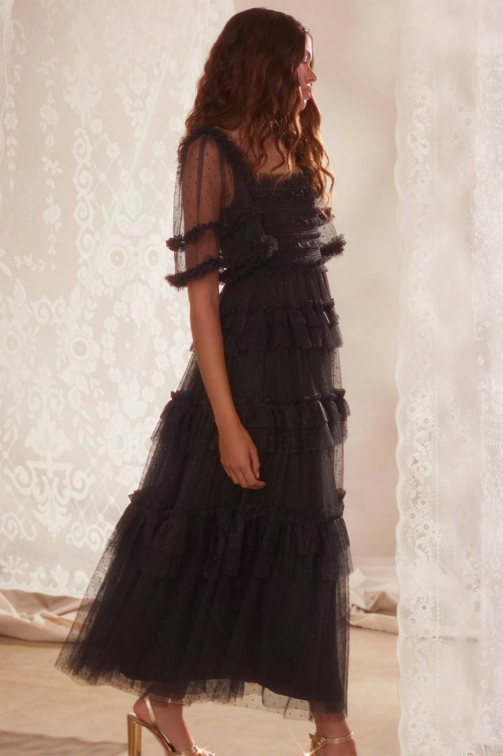 Needle & Thread Holding LTD Peaches Smocked Ankle Gown 10 Needle & Thread Holding LTD Peaches Smocked Ankle Gown