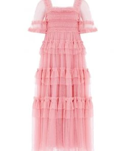Needle & Thread Holding LTD Womenswear Peaches Smocked Ankle Gown