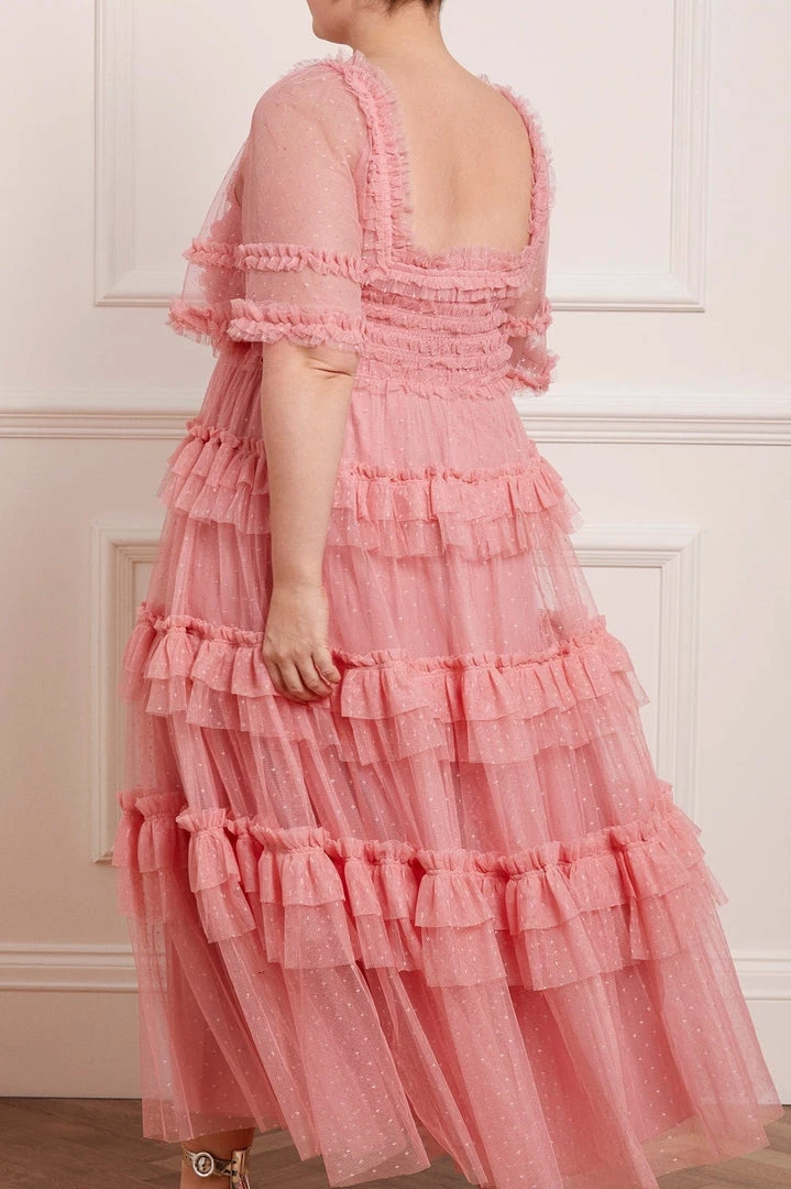 Needle & Thread Holding LTD Womenswear Peaches Smocked Ankle Gown 10 Needle & Thread Holding LTD Womenswear Peaches Smocked Ankle Gown