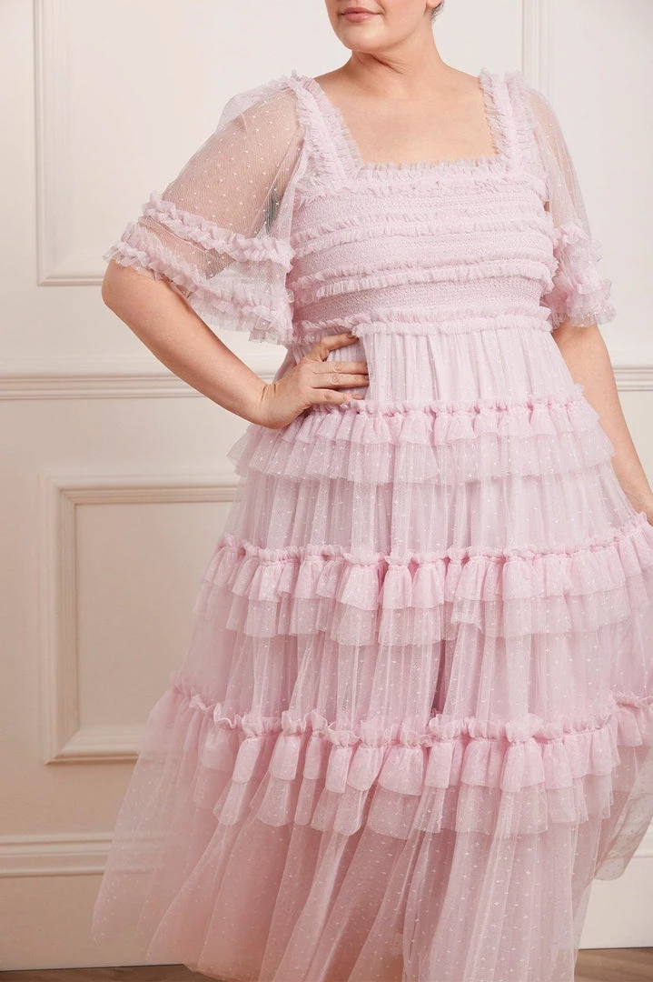 Needle & Thread Holding LTD Womenswear Peaches Smocked Ankle Gown 5 Needle & Thread Holding LTD Womenswear Peaches Smocked Ankle Gown