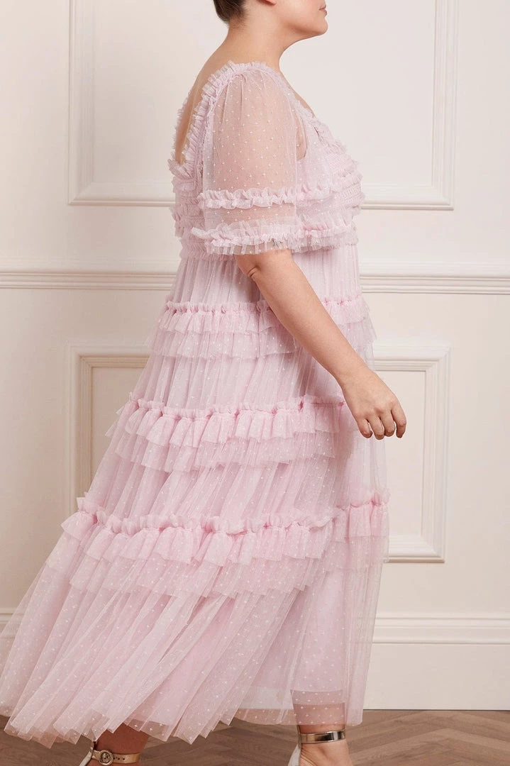 Needle & Thread Holding LTD Womenswear Peaches Smocked Ankle Gown 8 Needle & Thread Holding LTD Womenswear Peaches Smocked Ankle Gown