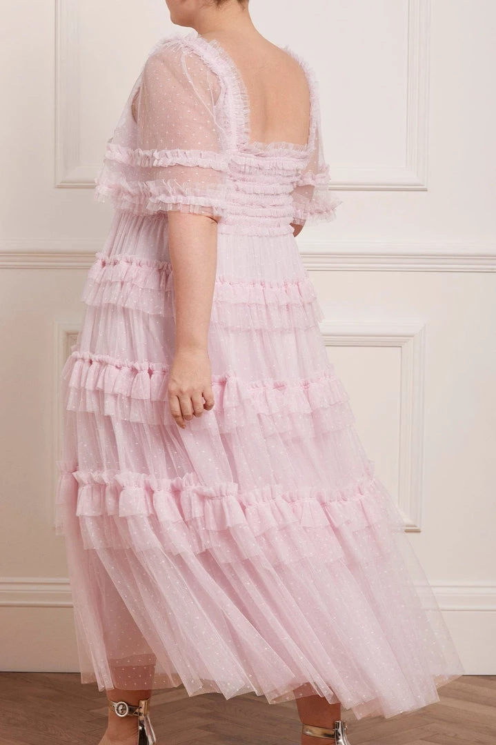 Needle & Thread Holding LTD Womenswear Peaches Smocked Ankle Gown 10 Needle & Thread Holding LTD Womenswear Peaches Smocked Ankle Gown