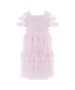 Needle & Thread Holding LTD Peaches Smocked Kids Dress