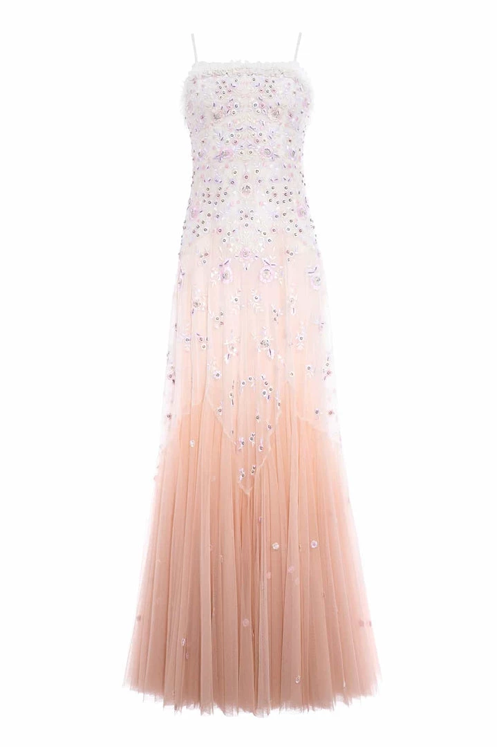 Needle & Thread Holding LTD Pearl Rose Cami Bridal Gown 4 Needle & Thread Holding LTD Pearl Rose Cami Bridal Gown