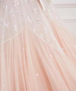 Needle & Thread Holding LTD Pearl Rose Cami Bridal Gown 15 Needle & Thread Holding LTD Pearl Rose Cami Bridal Gown