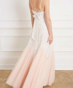 Needle & Thread Holding LTD Pearl Rose Cami Bridal Gown 17 Needle & Thread Holding LTD Pearl Rose Cami Bridal Gown