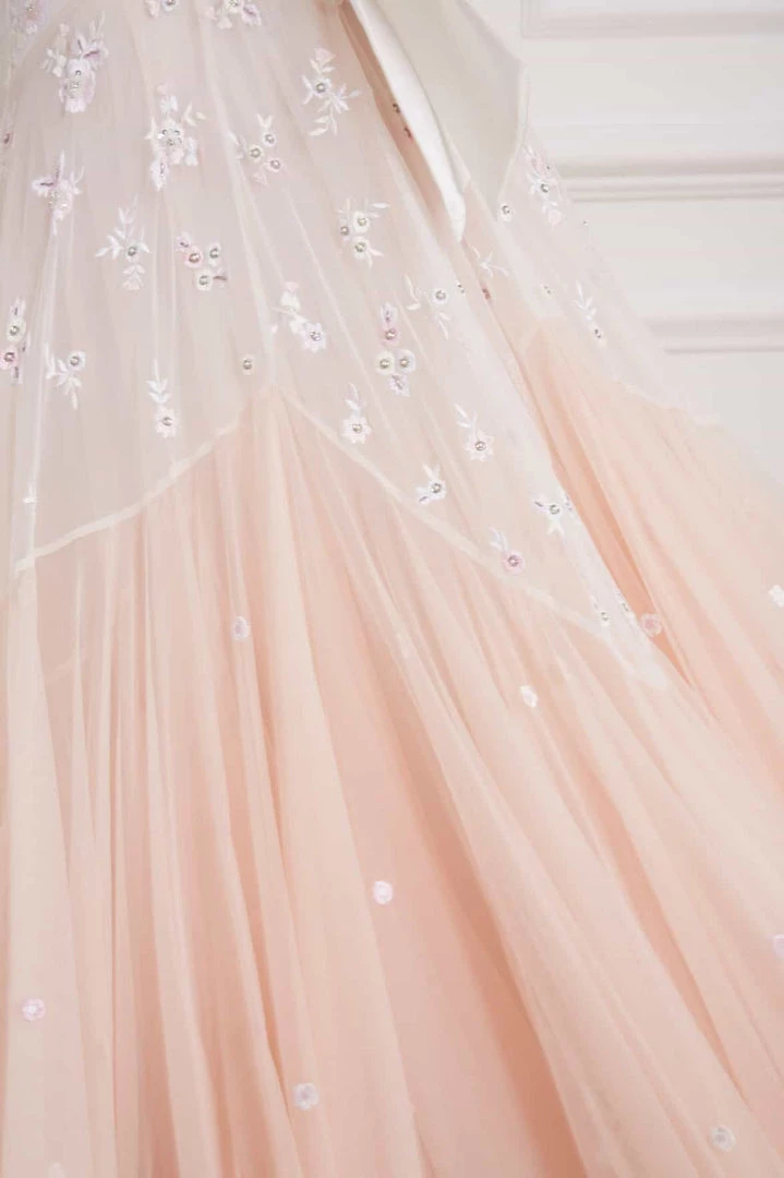 Needle & Thread Holding LTD Pearl Rose Bridal Gown 6 Needle & Thread Holding LTD Pearl Rose Bridal Gown