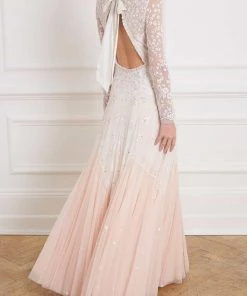 Needle & Thread Holding LTD Pearl Rose Bridal Gown 17 Needle & Thread Holding LTD Pearl Rose Bridal Gown