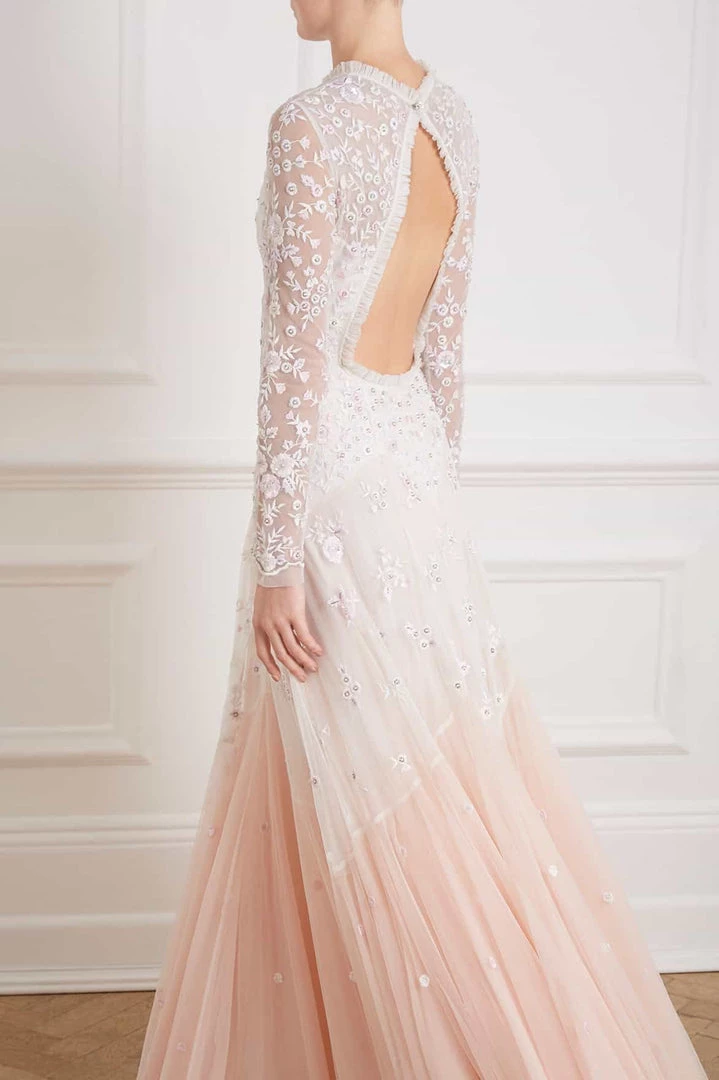 Needle & Thread Holding LTD Pearl Rose Bridal Gown 10 Needle & Thread Holding LTD Pearl Rose Bridal Gown