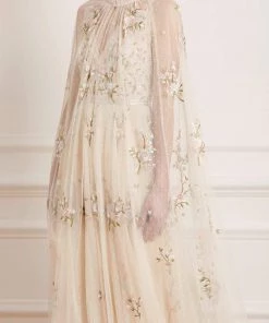 Needle & Thread Holding LTD Petunia Midaxi Cape