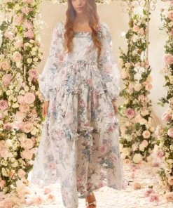 Needle & Thread Holding LTD Womenswear Posy Blossom Ankle Gown