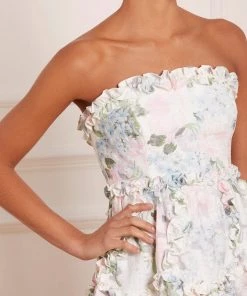 Needle & Thread Holding LTD Womenswear Posy Blossom Corset Ankle Gown