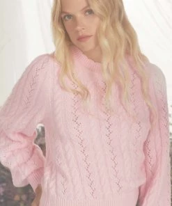 Needle & Thread Holding LTD Womenswear Pretty Cable Midline Jumper