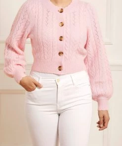 Needle & Thread Holding LTD Pretty Cable Short Cardigan Womenswear