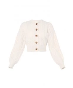 Needle & Thread Holding LTD Pretty Cable Short Cardigan