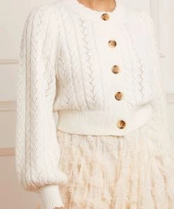 Needle & Thread Holding LTD Pretty Cable Short Cardigan 14 Needle & Thread Holding LTD Pretty Cable Short Cardigan