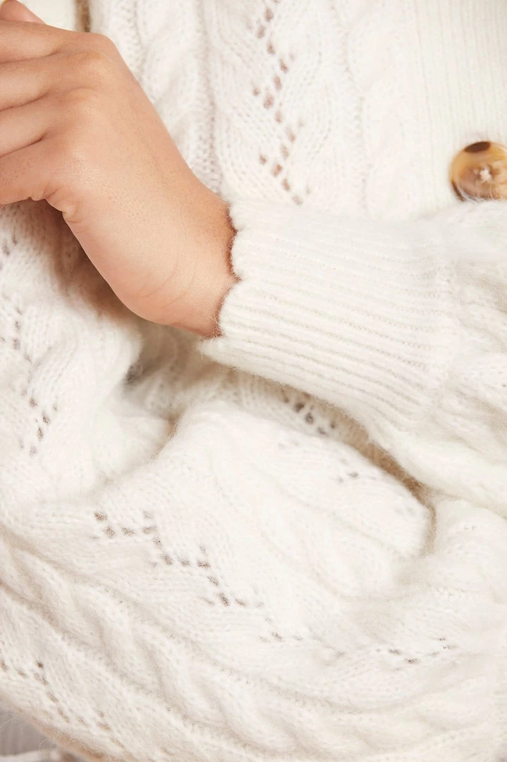 Needle & Thread Holding LTD Pretty Cable Short Cardigan 7 Needle & Thread Holding LTD Pretty Cable Short Cardigan