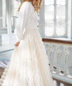 Needle & Thread Holding LTD Pretty Cable Short Cardigan 18 Needle & Thread Holding LTD Pretty Cable Short Cardigan