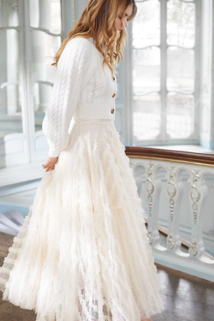 Needle & Thread Holding LTD Pretty Cable Short Cardigan 10 Needle & Thread Holding LTD Pretty Cable Short Cardigan