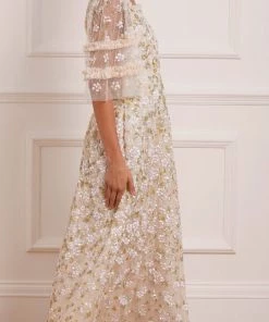 Needle & Thread Holding LTD Womenswear Pretty Petals Ankle Gown