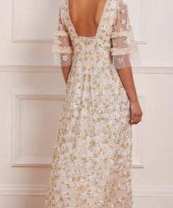 Needle & Thread Holding LTD Womenswear Pretty Petals Ankle Gown