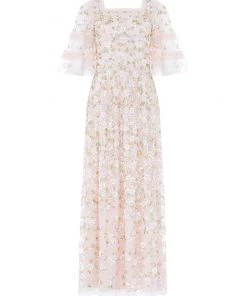 Needle & Thread Holding LTD Pretty Petals Ankle Gown Womenswear