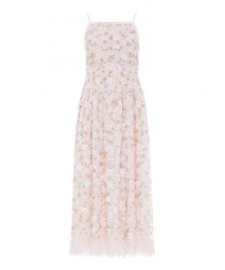 Needle & Thread Holding LTD Pretty Petals Bib Ballerina Dress Womenswear