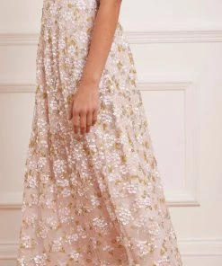 Needle & Thread Holding LTD Pretty Petals Bib Ballerina Dress Womenswear