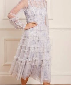 Needle & Thread Holding LTD Rambling Roses Ballerina Dress