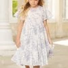 Needle & Thread Holding LTD Rambling Roses Cotton Kids Prom Dress