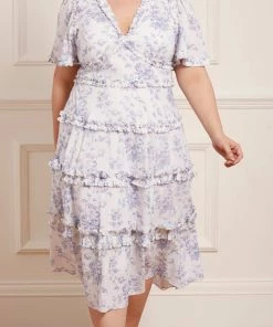 Needle & Thread Holding LTD Womenswear Rambling Roses Cotton Midaxi Dress