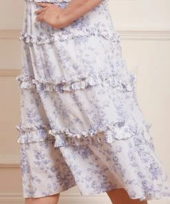 Needle & Thread Holding LTD Womenswear Rambling Roses Cotton Midaxi Dress