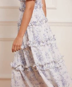 Needle & Thread Holding LTD Womenswear Rambling Roses Cotton Midaxi Dress