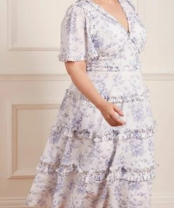 Needle & Thread Holding LTD Womenswear Rambling Roses Cotton Midaxi Dress