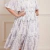 Needle & Thread Holding LTD Womenswear Rambling Roses Cotton Smocked Midaxi Dress