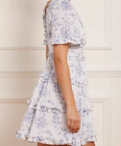 Needle & Thread Holding LTD Womenswear Rambling Roses Cotton Micro Mini Dress