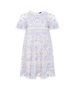 Needle & Thread Holding LTD Ribbon Lace Kids Dress