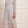 Needle & Thread Holding LTD Ribbon Lace Long Sleeve Ankle Gown