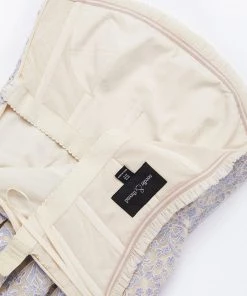 Needle & Thread Holding LTD Ribbon Lace Strapless Corset Ballerina Dress