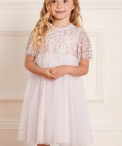 Needle & Thread Holding LTD Responsibly Sourced Rose Dream Bodice Kids Dress