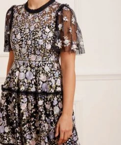 Needle & Thread Holding LTD Rose Dream Micro Mini Dress