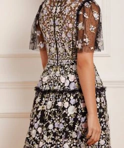 Needle & Thread Holding LTD Rose Dream Micro Mini Dress