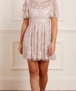 Needle & Thread Holding LTD Womenswear Rose Dream Micro Mini Dress